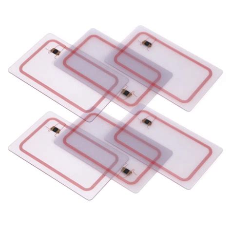 Transparent RFID Plastic Card